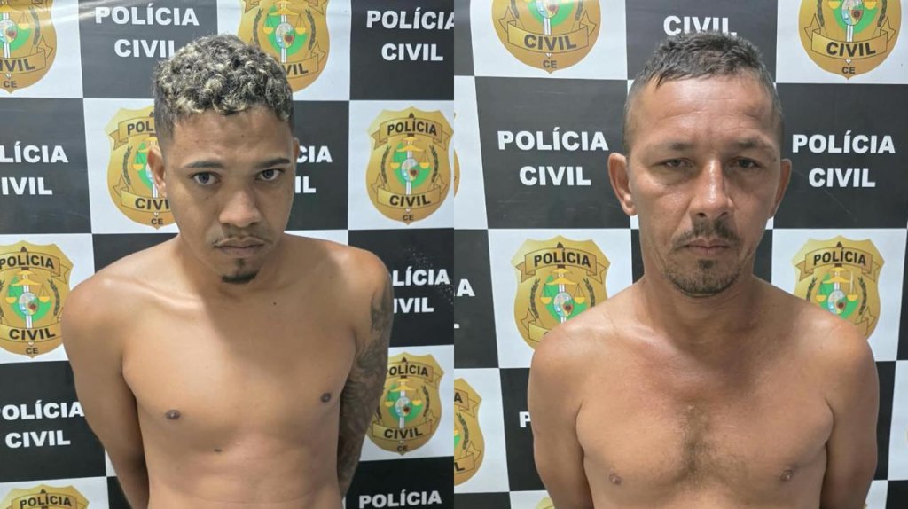 Polícia Civil prende dois homens com mandados por organização criminosa e roubo em Fortaleza
