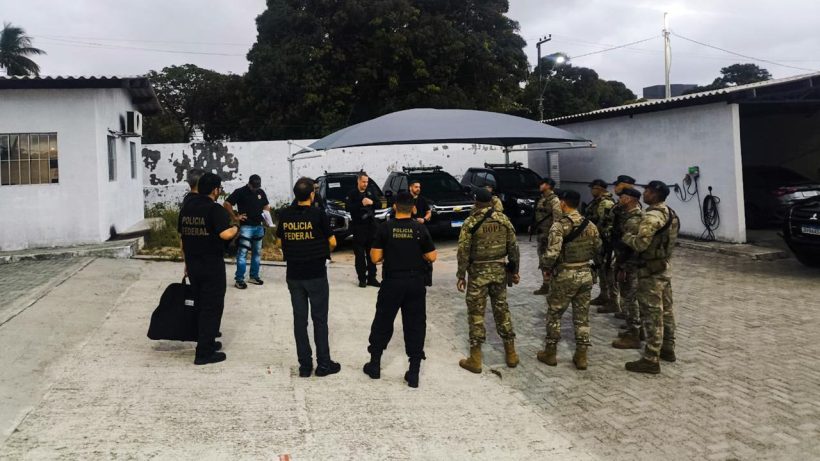 PF e forças de segurança do Ceará deflagram operação contra organização criminosa