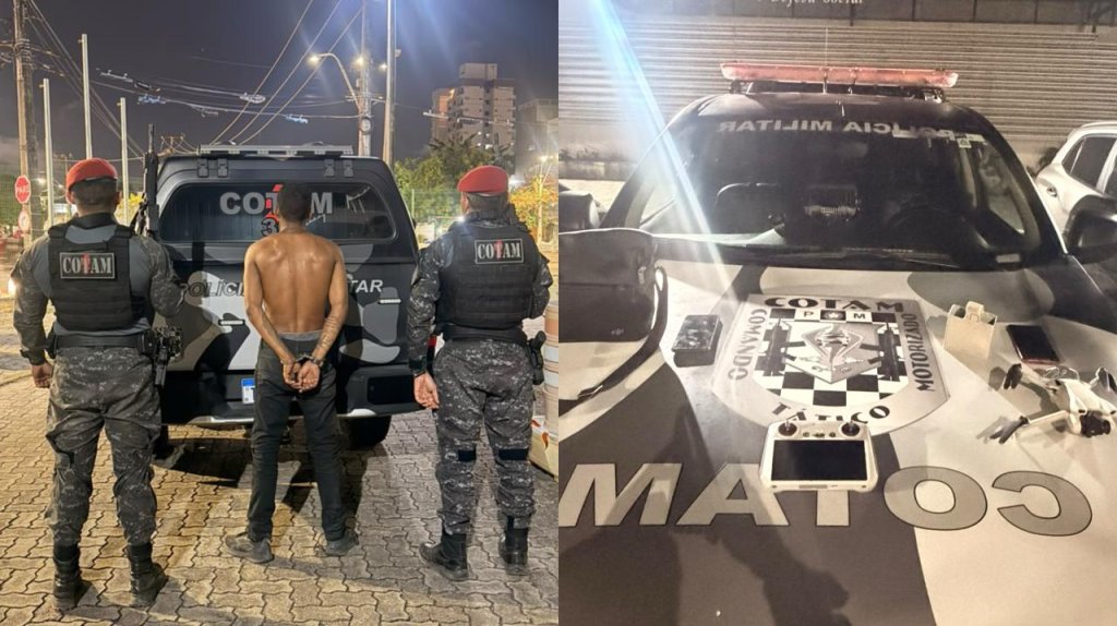 PM prende homem com três mandados em aberto no José de Alencar