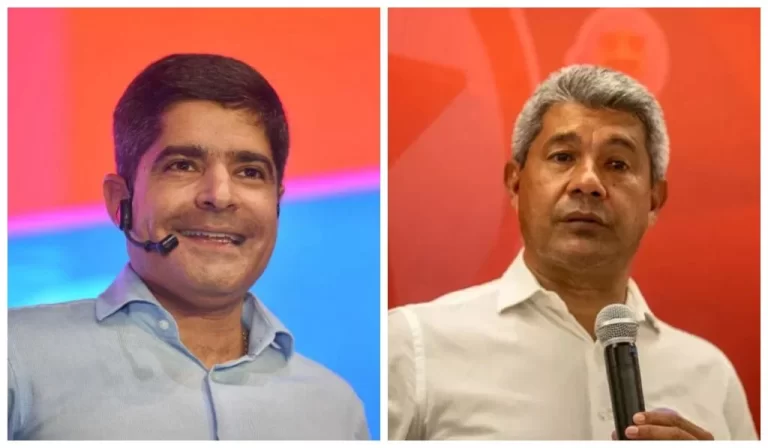 ACM Neto e Jerônimo lado a lado na corrida nas Eleições da Bahia