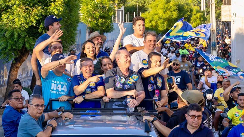 Ciro e Roberto Cláudio dividem agendas para ampliar campanha na reta final