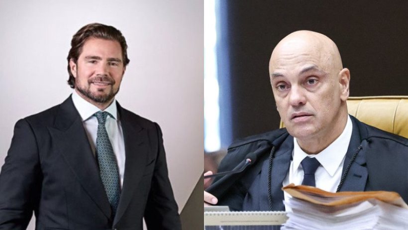 PF encontra mensagens em que Vorcaro pergunta a Moraes se deveria estar fora do país
