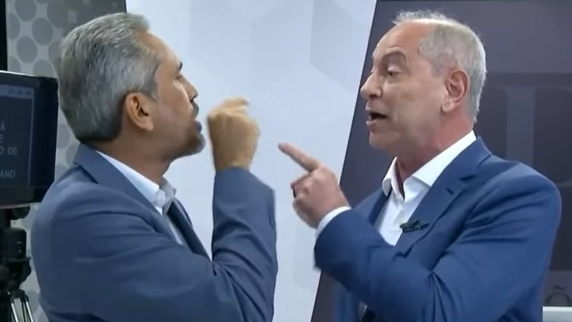 Tensão entre Elmano e Ciro marca debate ao Governo do Ceará