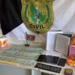 Polícia apreende R$ 12 mil e material de campanha em ação contra crime eleitoral
