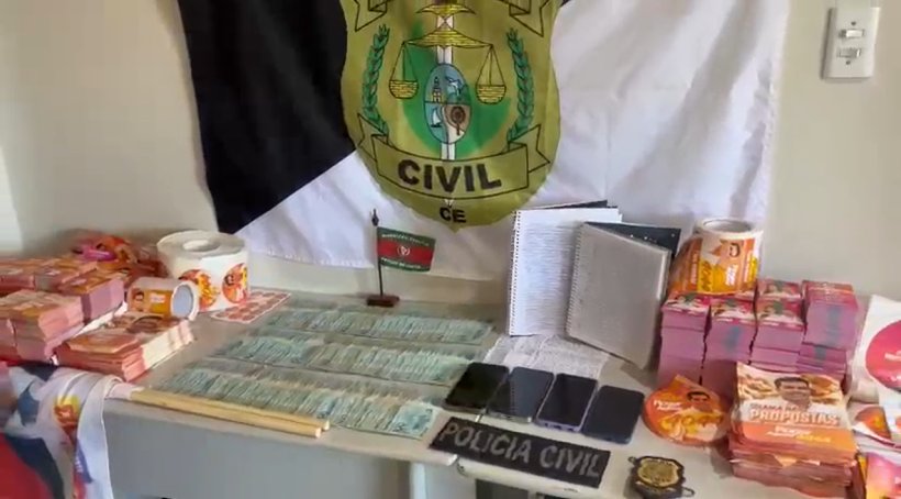 Polícia apreende R$ 12 mil e material de campanha em ação contra crime eleitoral