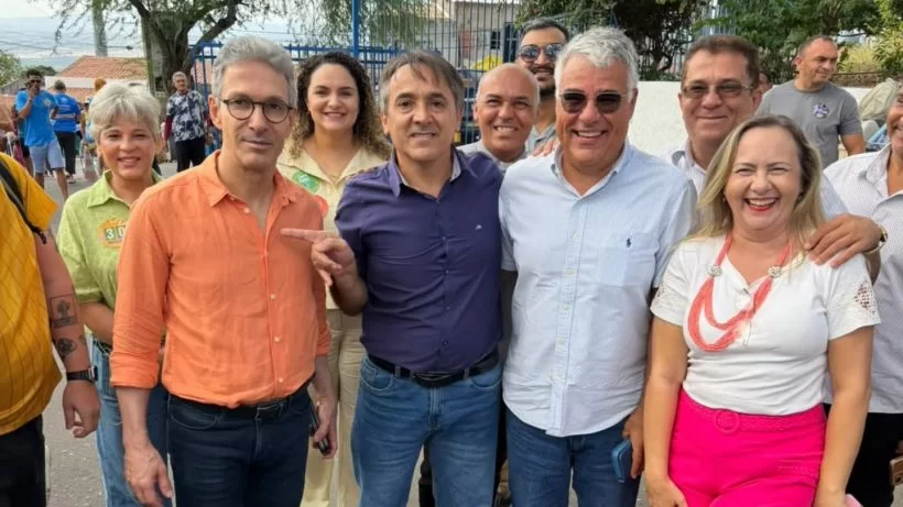 Ato de Romeu Zema no Horto do Padre Cícero, em Juazeiro do Norte, reúne menos de 20 pessoas