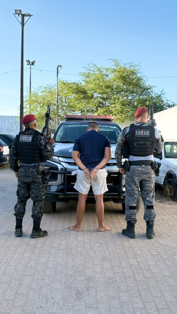 Suspeito de envolvimento em assalto a posto é preso no Bom Jardim