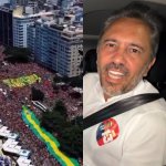 Multidão participa de ato na Praia de Iracema; Elmano também participa de mobilizações
