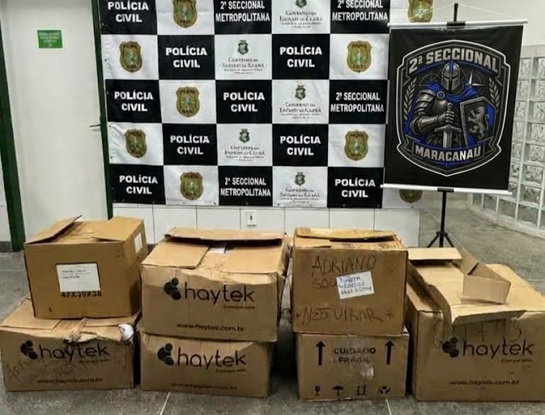 Carga de lentes para óculos avaliada em R$ 100 mil é recuperada pela Polícia Civil