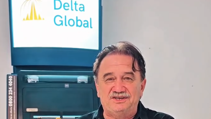 Prefeito de Capistrano anuncia agência da Delta Global após saída do Bradesco
