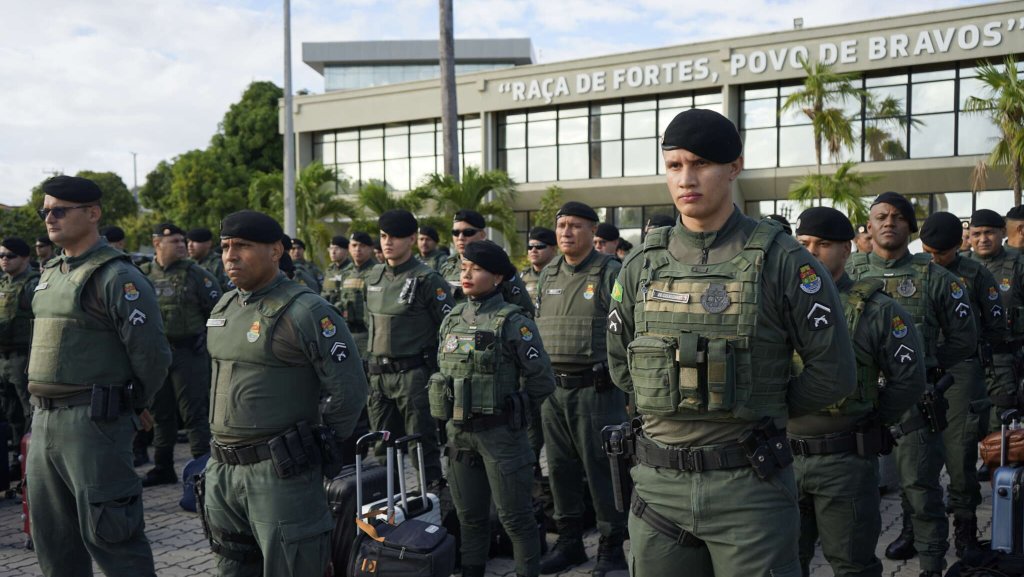 PMCE envia reforço de 1.653 policiais para o interior do Ceará no 2º turno