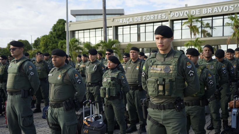 PMCE envia reforço de 1.653 policiais para o interior do Ceará no 2º turno