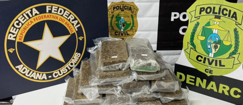Mulher é presa com 12,8 kg de maconha em carro por aplicativo no bairro Pedras