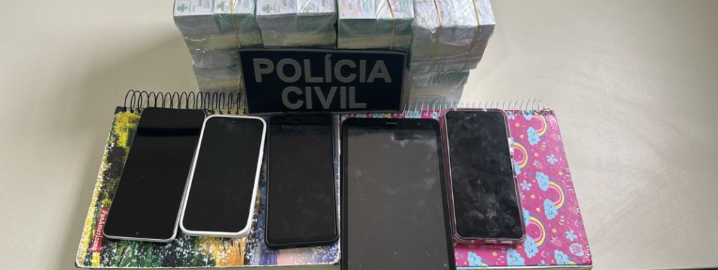 Três são presos pela PCCE suspeitas de exploração de jogos de azar e lavagem de dinheiro