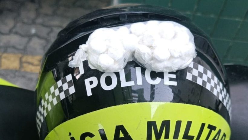Motociclista é preso com cocaína e dinheiro após acidente na Praia do Futuro