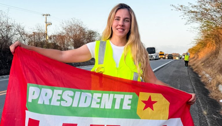 Jade Romero cita Datafolha e pede mobilização nas ruas e nas redes em apoio à reeleição de Lula