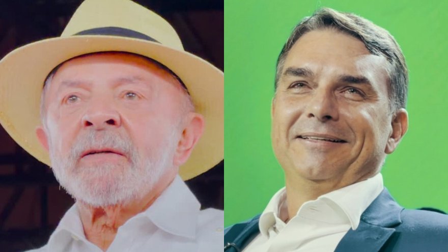 Datafolha: Flávio tem 47% e Lula, 46% das intenções de voto