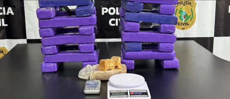 Duas jovens são presas com mais de 20 kg de drogas em Juazeiro do Norte