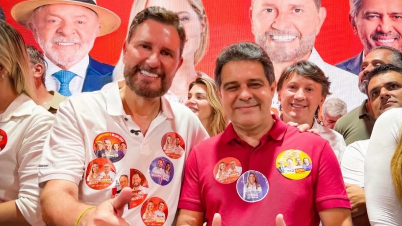Evandro e Romeu Aldigueri lideram vitória de Elmano sobre Ciro por 375 mil votos